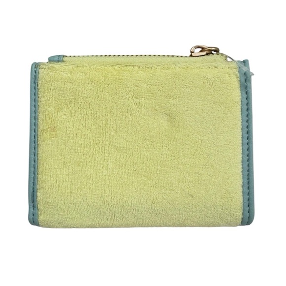 NWT Juicy Couture Gelato On The Beach Bifold With Pullout Wallet Yellow Pearl - Picture 4 of 4